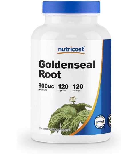 Nutricost Goldenseal Root 600mg, 120 Capsules