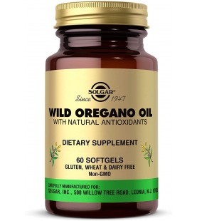 Solgar Wild Oregano Oil, 60 Softgels - 60 Servings