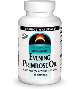 Source Naturals Evening Primrose Oil - 1350mg - 120 Softgels