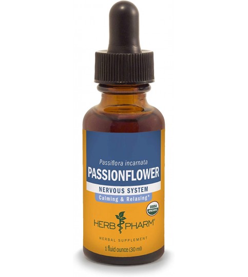 Herb Pharm Certified Organic Passionflower Extract - 1 Ounce