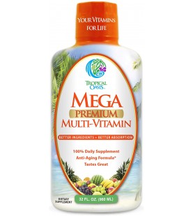 Mega Premium Liquid Multivitamin - 32 Servings