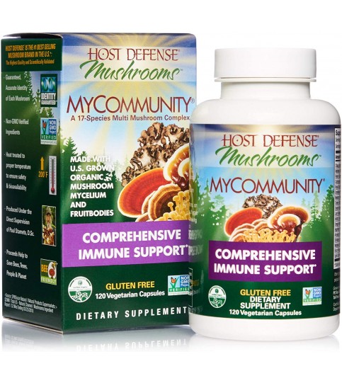 Host Defense, MyCommunity Capsules,120 Capsules (60 Servings)