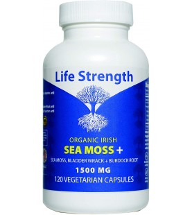 Life Strength 120 CT Wildcrafted Organic Irish Sea Moss