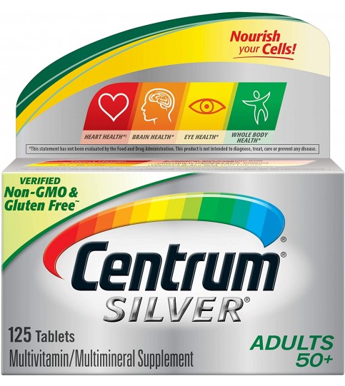 Centrum Silver Multivitamin for Adults 50 Plus - 125 Count