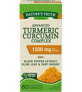 Nature's Truth Turmeric Curcumin Advanced Complex 60 Capsules