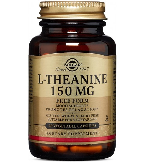 Solgar – L-Theanine 150 mg, 60 Vegetable Capsules