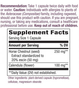 Nature's Way Horse Chestnut, 250 mg, 90 Count