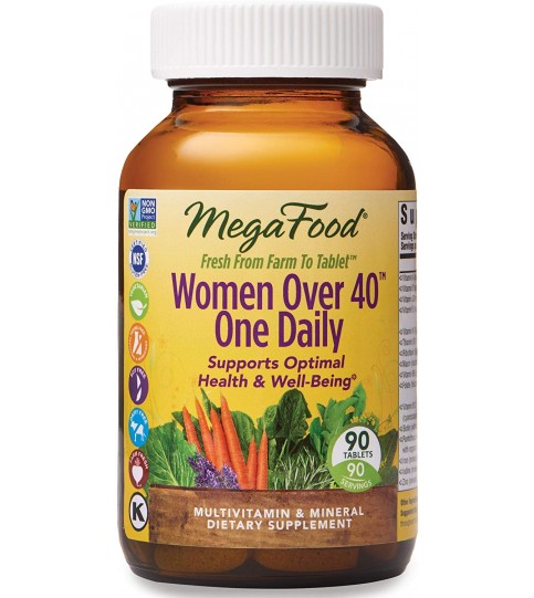 MegaFood, Women Over 40 One Daily, 90 tablets