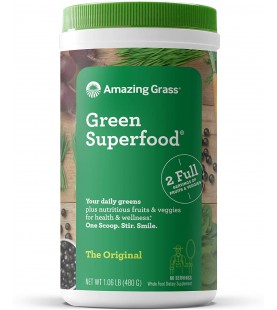 Amazing Grass Green Superfood, Original, 60 Servings