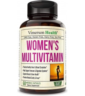Women's Daily Multivitamin Multimineral Supplement - 60 Capsules