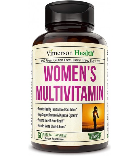 Women's Daily Multivitamin Multimineral Supplement - 60 Capsules