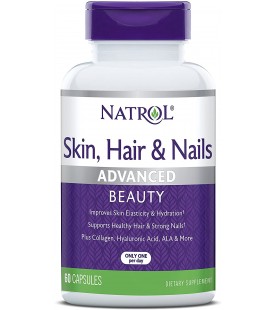 Natrol Skin, Hair and Nails - 5,000mcg Biotin, 60 Count