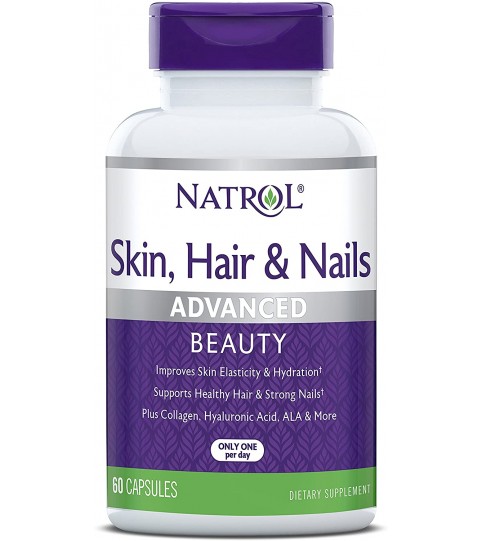 Natrol Skin, Hair and Nails - 5,000mcg Biotin, 60 Count