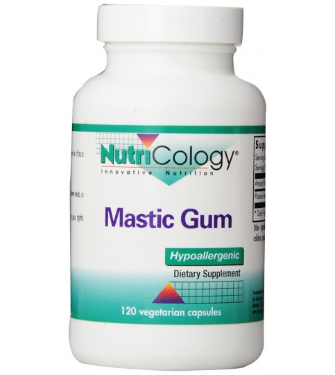 Nutricology Mastic Gum, 120 Vegetarian Capsules