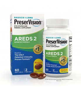 PreserVision Eye Vitamin and Mineral Supplement, Areds 2 Formula, 60 Count