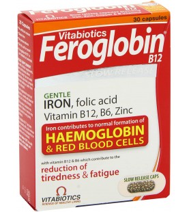 Vitabiotics Feroglobin Vitamin and Mineral 30 Capsules