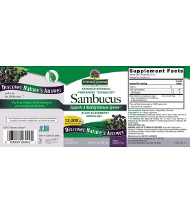 Nature's Answer Sambucus Dietary Supplement, 8oz