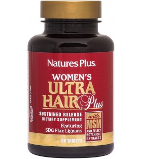 NaturesPlus Women's Ultra Hair Plus, Sustained Release - 60 Tablets