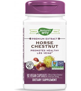 Nature's Way Horse Chestnut, 250 mg, 90 Count