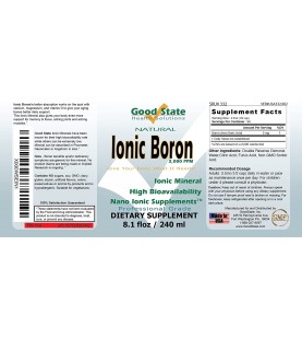Good State - Natural Ionic Liquid Boron - 8 Fl Oz