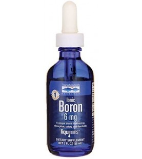 Trace Minerals Liquid Ionic Boron, 6mg, 2 oz