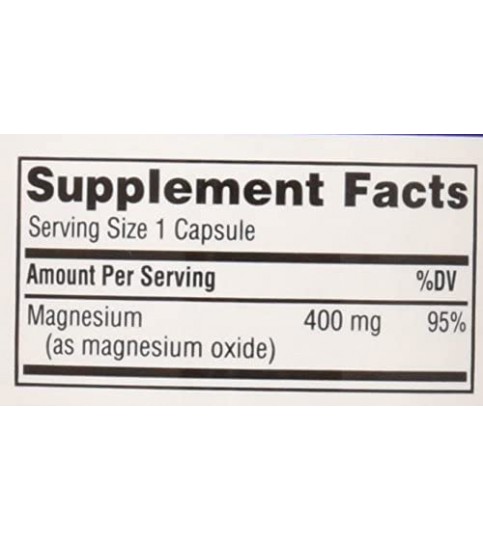 TwinLab - Magnesium Caps, 400 mg, 100 Capsules