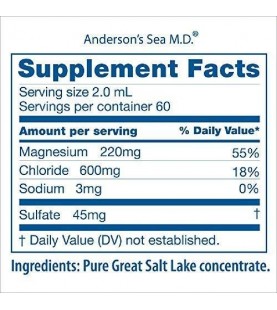 Anderson's Sea M.D. Concentrated Trace Mineral Drops, 4 fl oz