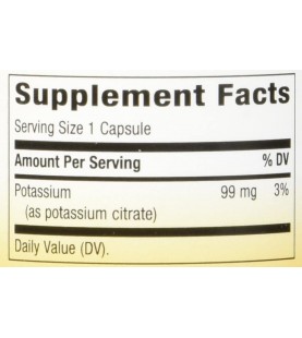 Nature's Way Potassium Complex, 100 Caps