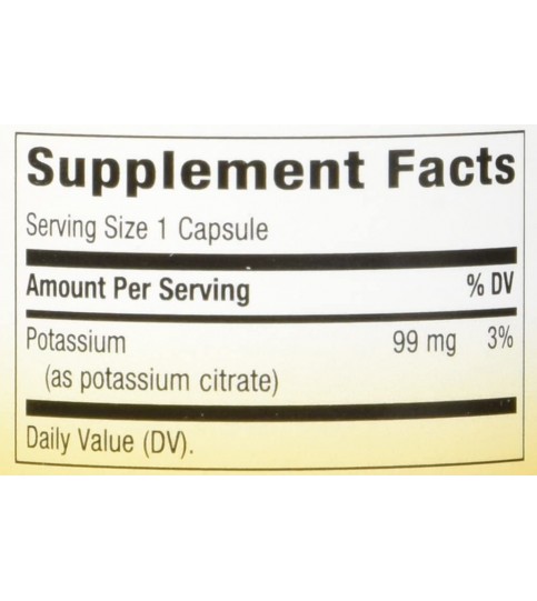 Nature's Way Potassium Complex, 100 Caps