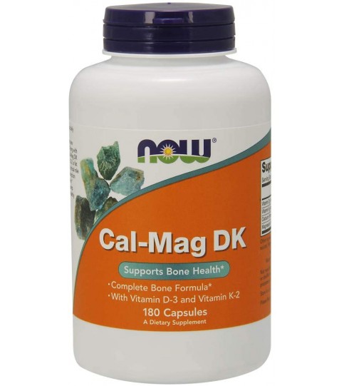 NOW Supplements, Cal-Mag DK, 180 Capsules