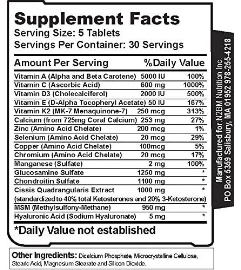 N2JointRx - Joint support supplement - 150 tablets