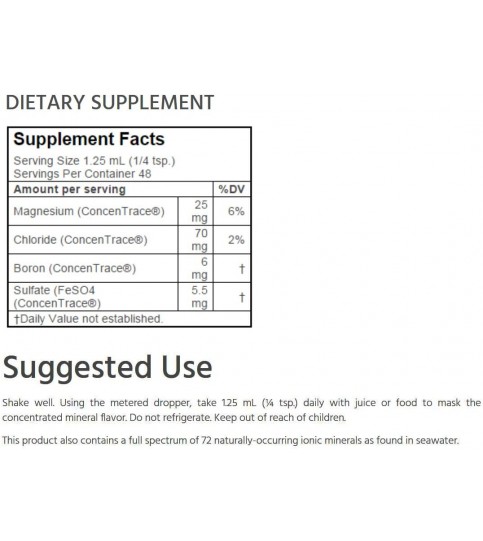 Trace Minerals Liquid Ionic Boron, 6mg, 2 oz