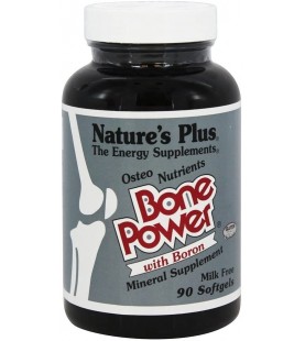 NaturesPlus Bone Power with Boron - 1000 mg Calcium, 90 Softgels