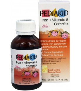 Pediakid Iron + Vitamin B Complex - 125 ml