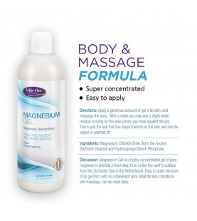 Life-flo Magnesium Body Gel - 16 oz