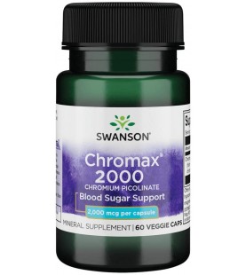 Swanson Chromax 2000 mcg 60 Veg Capsules