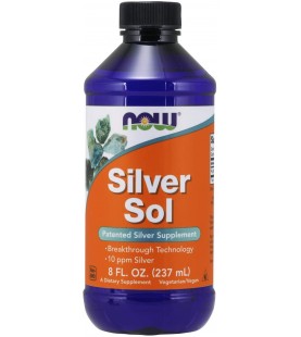 NOW Supplements, Silver Sol, Liquid, 8-Ounce