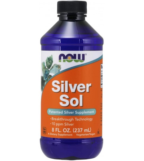 NOW Supplements, Silver Sol, Liquid, 8-Ounce