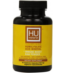 Humineral Humic and Fulvic Mineral Immune Boost Raw Powder, 60 Count