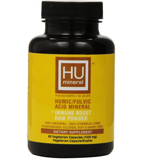 Humineral Humic and Fulvic Mineral Immune Boost Raw Powder, 60 Count