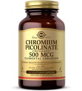 Solgar – Chromium Picolinate 500 mcg, 120 Capsules