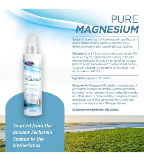 Life-Flo Pure Magnesium Oil, 8 oz