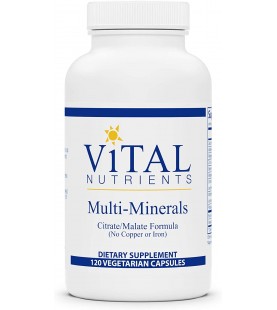 Vital Nutrients - Multi-Minerals - 120 Vegetarian Capsules