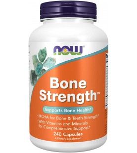 NOW Supplements, Bone Strength, 240 Capsules