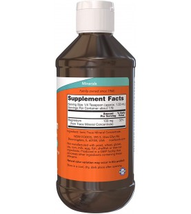 NOW Supplements, Liquid Magnesium with Trace Mineral, 8-Ounce