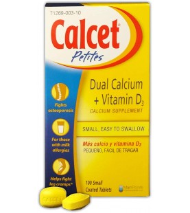 Mission Pharmacal Calcet Petites, 100 Tablets