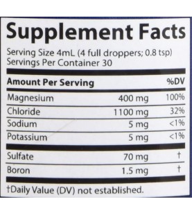 Trace Minerals Liquid Ionic Magnesium, 400 mg, 4 Ounce