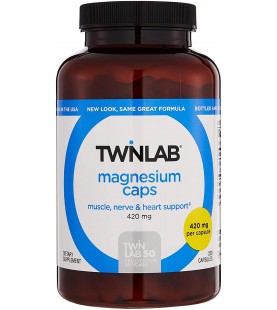 Twinlab Magnesium Caps - 420mg