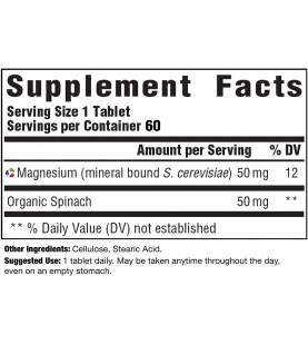 MegaFood, Magnesium, 60 Tablets