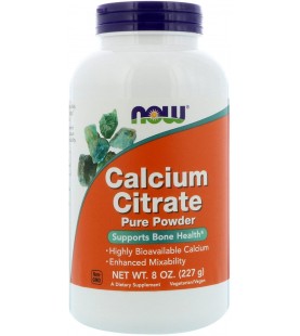 NOW Supplements, Calcium Citrate Powder, 8-Ounce